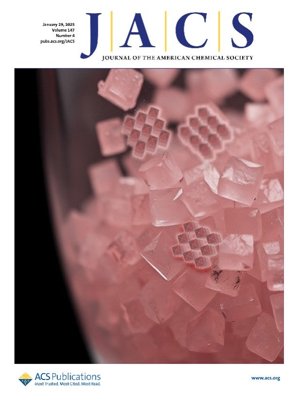 JACS cover 2025, 147(4)