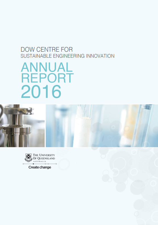 2016 Dow Annual Report Cover Image