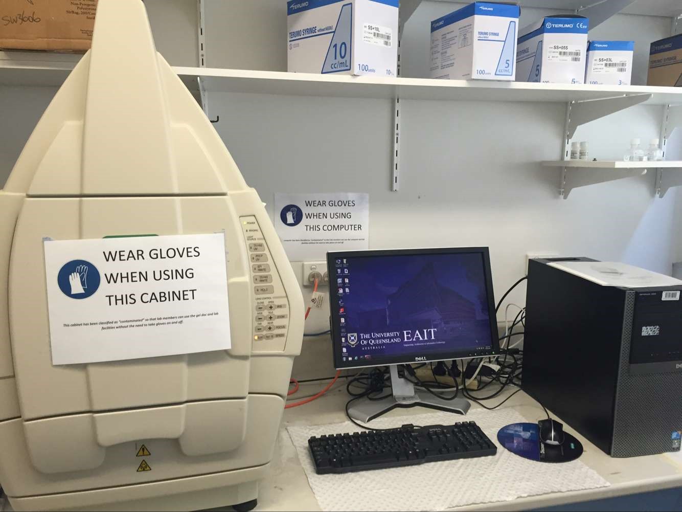 PCR and Molecular Imager Fume