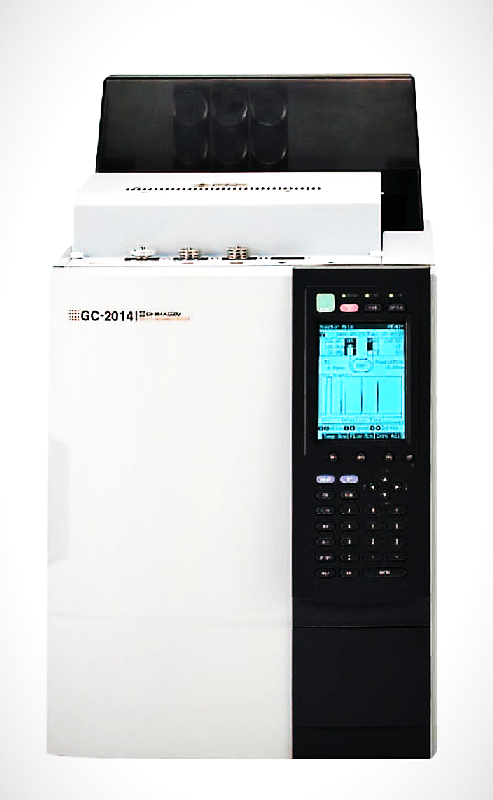 Gas Chromatograph (GC) – 2014, Shimadzu, Japan