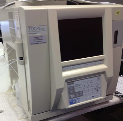 Total organic carbon (TOC) test system