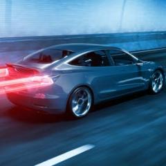 car photographed in timelapse